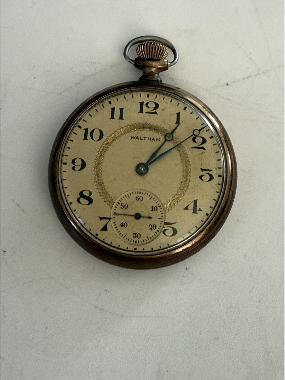 Vintage Waltham Pocket Watch , Working